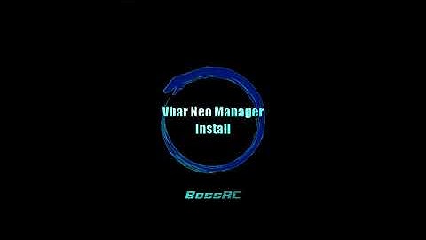 vbar Neo manager install