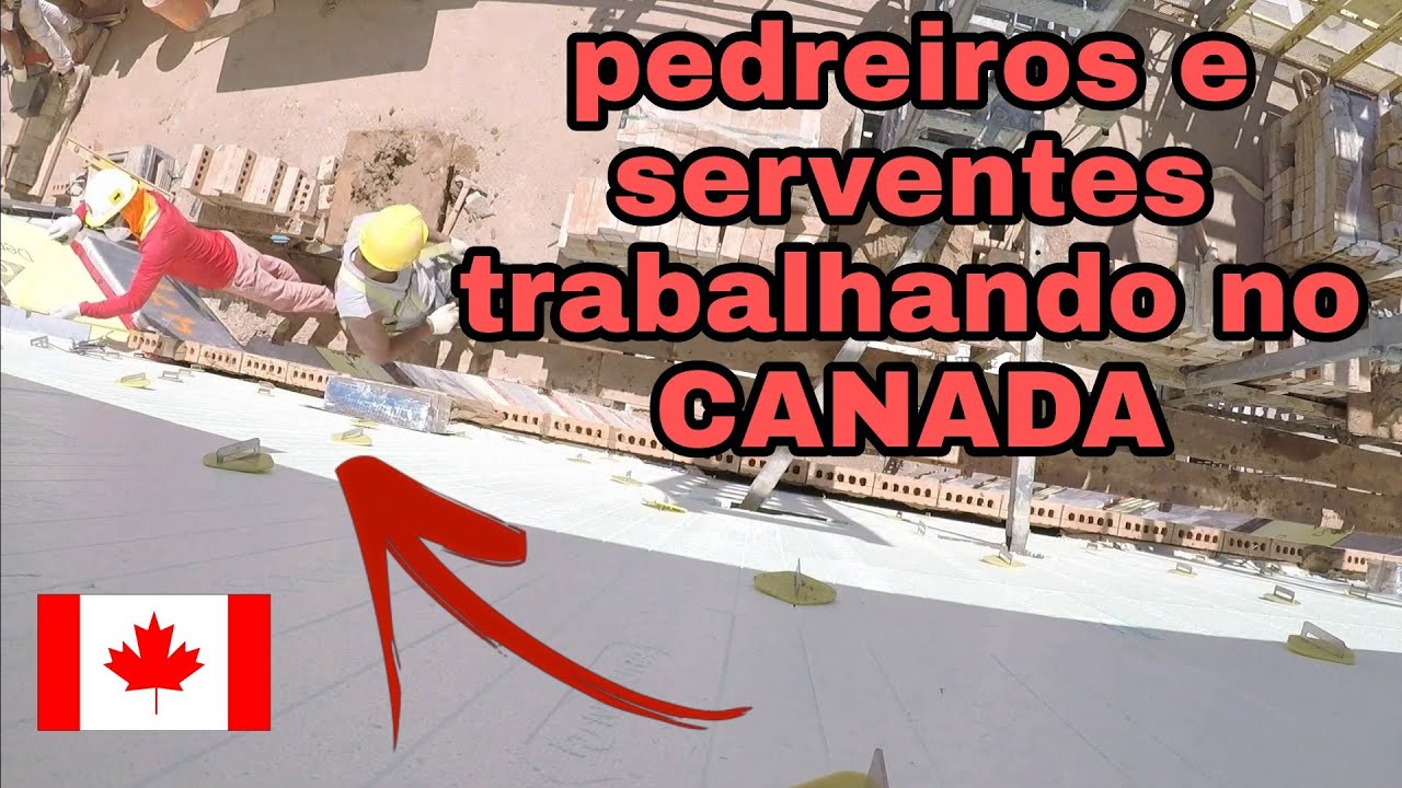 Qual o salário de um pedreiro no Canadá?
