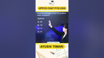 UPPCS CSAT PYQs | Maths Short Tricks #mathsshorttricks #mathstricks #uppcs2024 #csat2024 #shorts