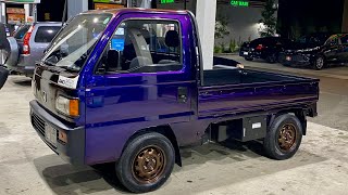 Midnight Purple Kei Truck Full Build Time-lapse (1992 Honda Acty Mini Truck)