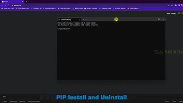 Learn Python in Tamil | PIP MySQL in Tamil | MySQL Connector in Tamil | Techy MASTER SAM