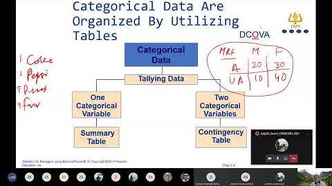 Business Statistics: Organizing and Visualizing Variables