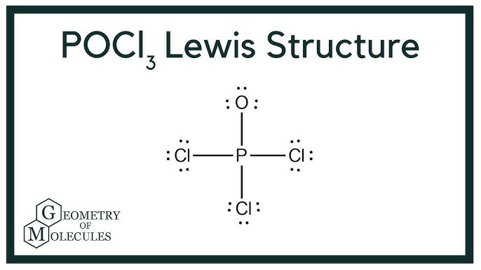 Lewis Dot Structure For Pocl3