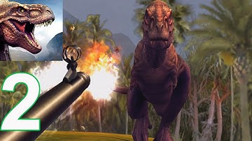 Dino Hunter: Deadly Shores - Gameplay Walkthrough part 2 - Region 1 (iOS, Android)