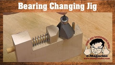 A cool jig for changing your router bit