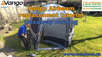 How to replace a Vango Airbeam | Hexaway Awning