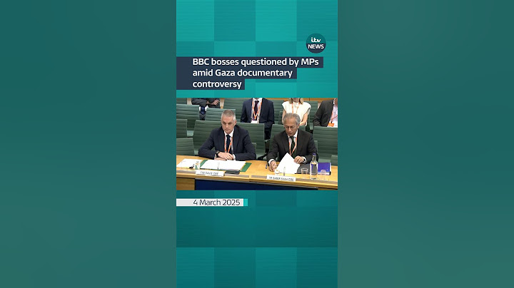 BBC bosses questioned by MPs amid Gaza documentary controversy | ITV News