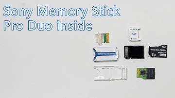 What is Sony Memory Stick Pro Duo Mark 2 2GB inside?