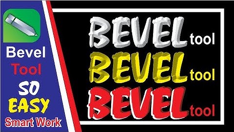 How to use bevel effect on text in Coreldraw ||How to Emboss Urdu text in CorelDRAW ||Sample Method