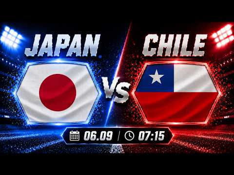 🔴 FULL MATCH | Japan vs Chile | 90 Minutes of Drama Between Two Continents!