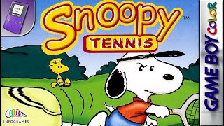Longplay Of Snoopy Tennis