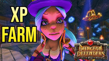 The BEST Mid/Late game XP Farm | Dungeon Defenders
