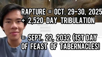 Jesus Revealed To Me: Timeline Of 2025-2032 End Times!