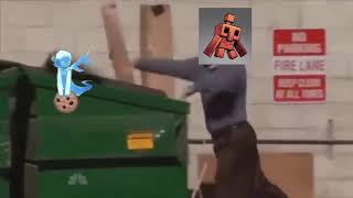 Copper Golem Throwing Allay At Trash