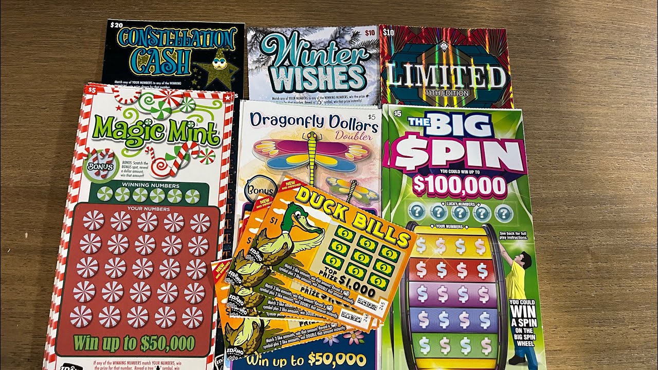 85 scratch session from Idaho Lottery! YouTube