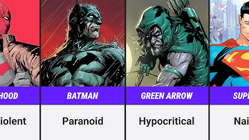 DC Characters and Their Worst Traits