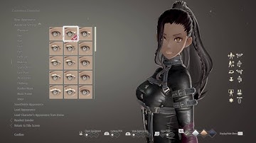 Code Vein   Character creation