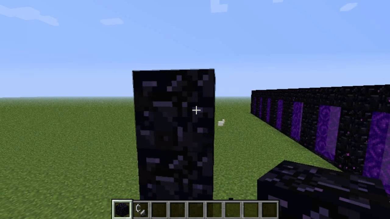 Como Hacer Portal Al Inframundo En Minecraft