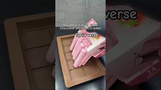 Pink yougo Dubai chocolate mousse 🍫🤍✨ #viral #shorts #chocolate