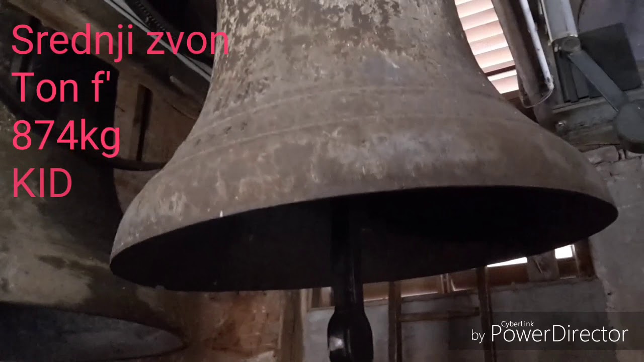 Zvonenje vsih štiri zvonov iz zvonika župnijske cerkve Povišanja Svetega Križa Črenšovci (SLO)