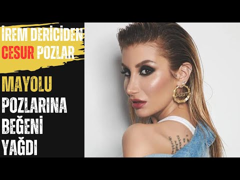 Şarkıcı İrem Derici bikinili pozlarını paylaştı