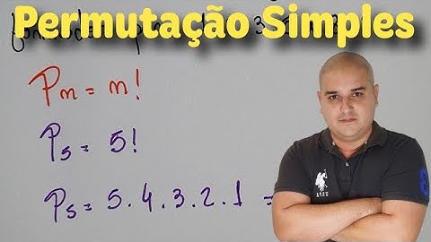 Análise Combinatória 06: Permutação Simples