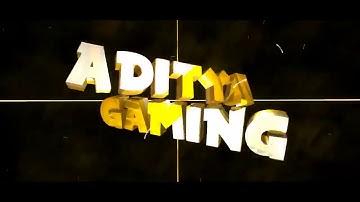 Aditya Gaming start intro