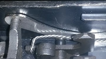 MAK 90 Rebuild Video 16 Retaining Plate Install