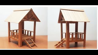 How To Do A Wooden  Gazebo With Sticks?