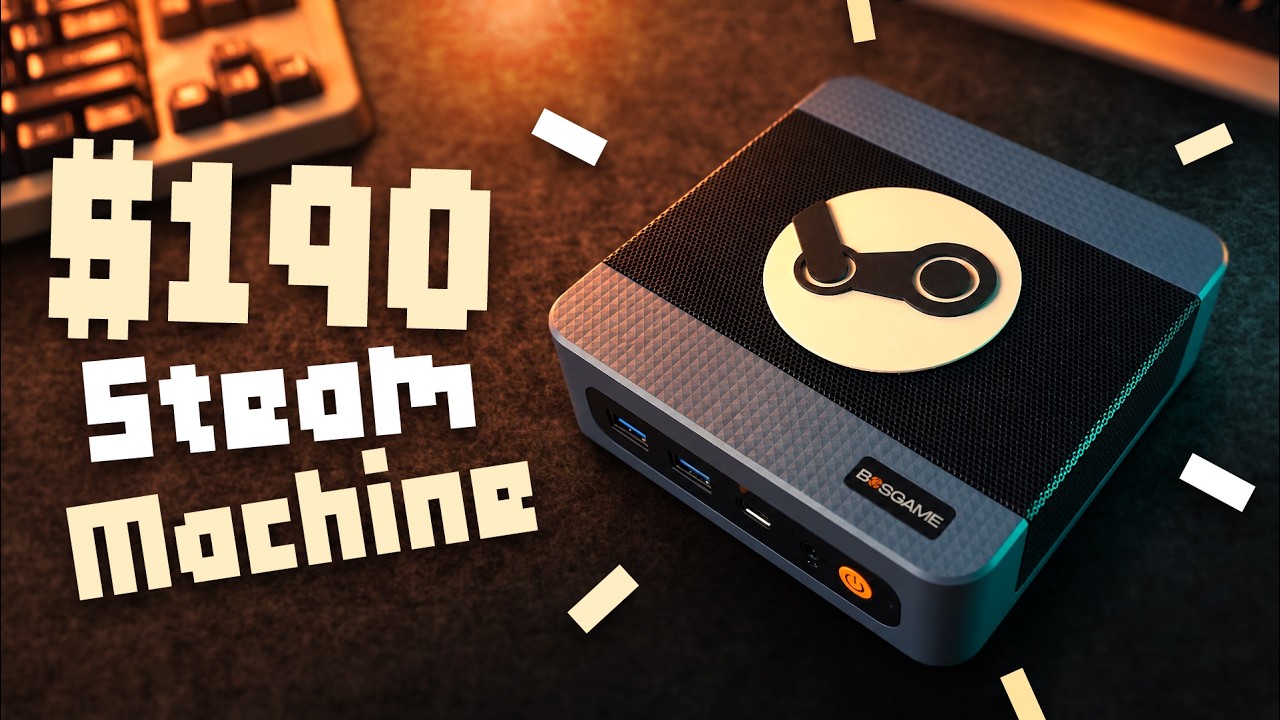 ⁣Cheap Amazon Mini PC = Budget Steam Machine