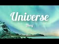 thuy - universe (sped up) [Lyrics]