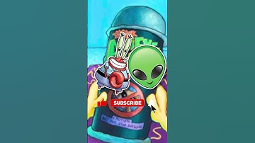 👽 ALIENS OF BIKINI BOTTOM || SpongeBob Team but Aliens 👽🔥 #shorts #viral #spongebob #alien