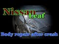 Nissan Leaf. Body repair. Ремонт кузова.