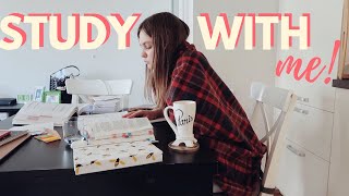 учись со мной | домашнее обучение 🔥 мотивация на учёбу 🔥 study with me