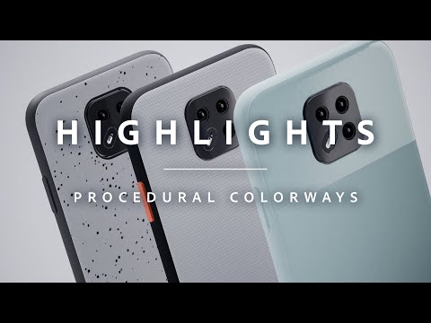 Procedural Colorways:  Color, Material and Finish Inspiration from Substance Source