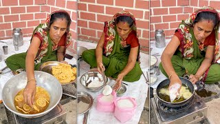 40 Year Old Lady Making Jalebi with Unique Style - Sweet Dish Recipe by WOW Decoration 873 views 1 month ago 8 minutes, 3 seconds