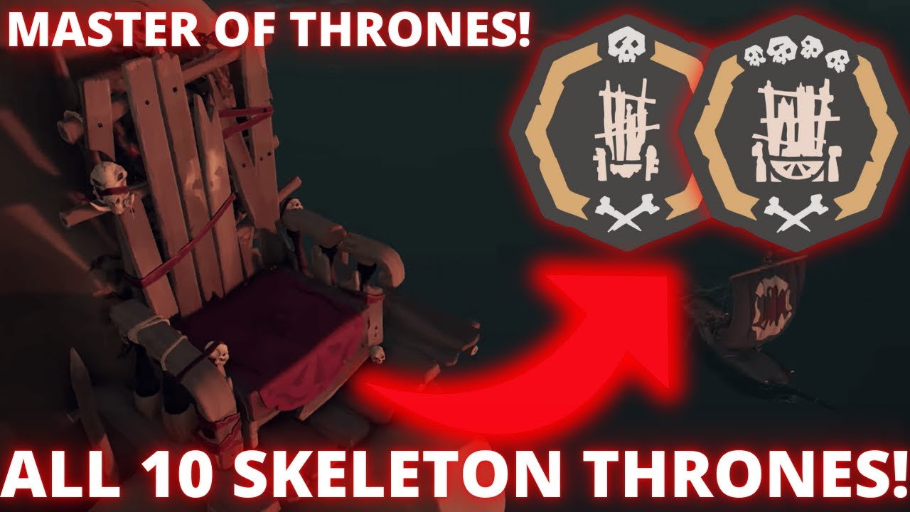 HOW TO GET THE MASTER OF THRONES TITLE! Sea of Thieves! Season 13! 100%