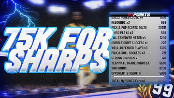 BEST PURE SHARP MYCAREER METHOD 75K A HALF!!!!!