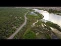 Big river drone view 72417
