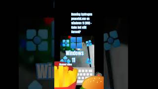 #runninghydrogenpeaceful.exe on windows 11 (VM) - Calm but still Cursed?