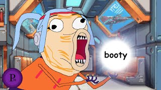 Mega Man ZX Advent playthrough but whenever someone says booty the video speeds up