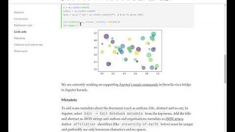 Jupyter + Stencila for mybinder.org