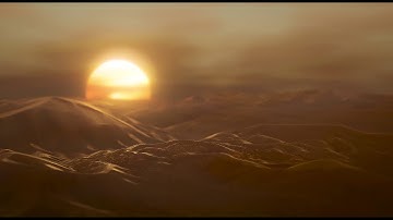 Sand Dune Simulation - Houdini and Blender