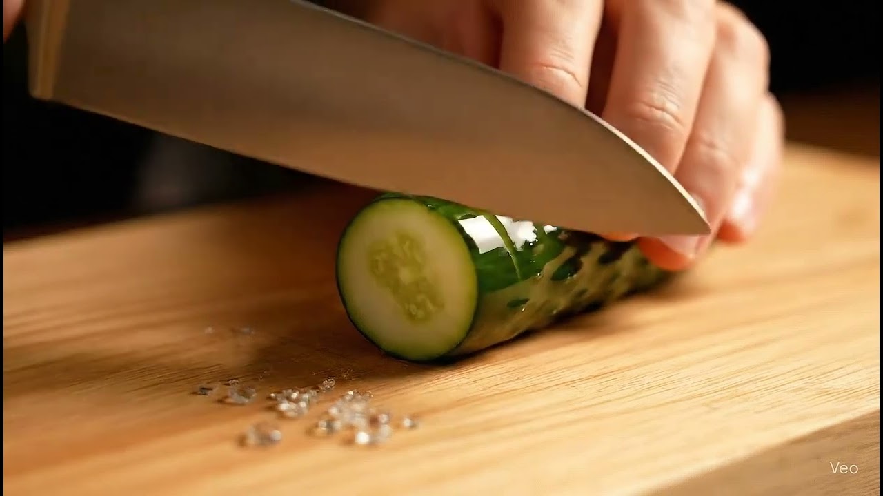 ASMR Cucumber Luv | Crunchy Slicing Sounds