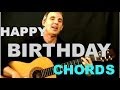 Happy Birthday Chords | Easy Beginner Guitar Song