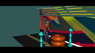 3D MAYA JUMPING ANIMATION (PLAYBLASTS)