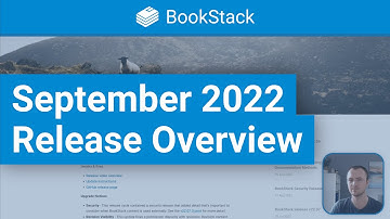 BookStack September 2022 (v22.09) Release Overview