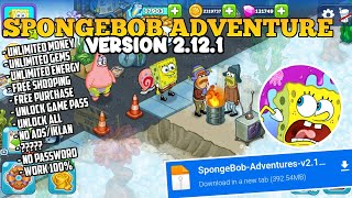 NEW UPDATE!! SPONGEBOB ADVENTURE IN A JAM MOD APK V2.12.1 UNLIMITED MONEY FREE PURCHASE screenshot 1