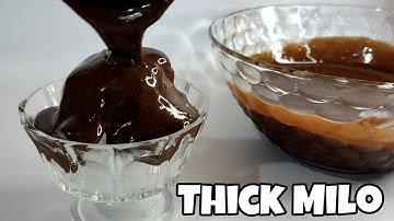 THICK MILO Recipe | Milo Thicc or Milo Kepal | Ais Kepal Milo