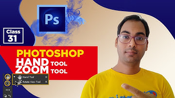 How to use Hand tool, Zoom tool in Photoshop cc 2021